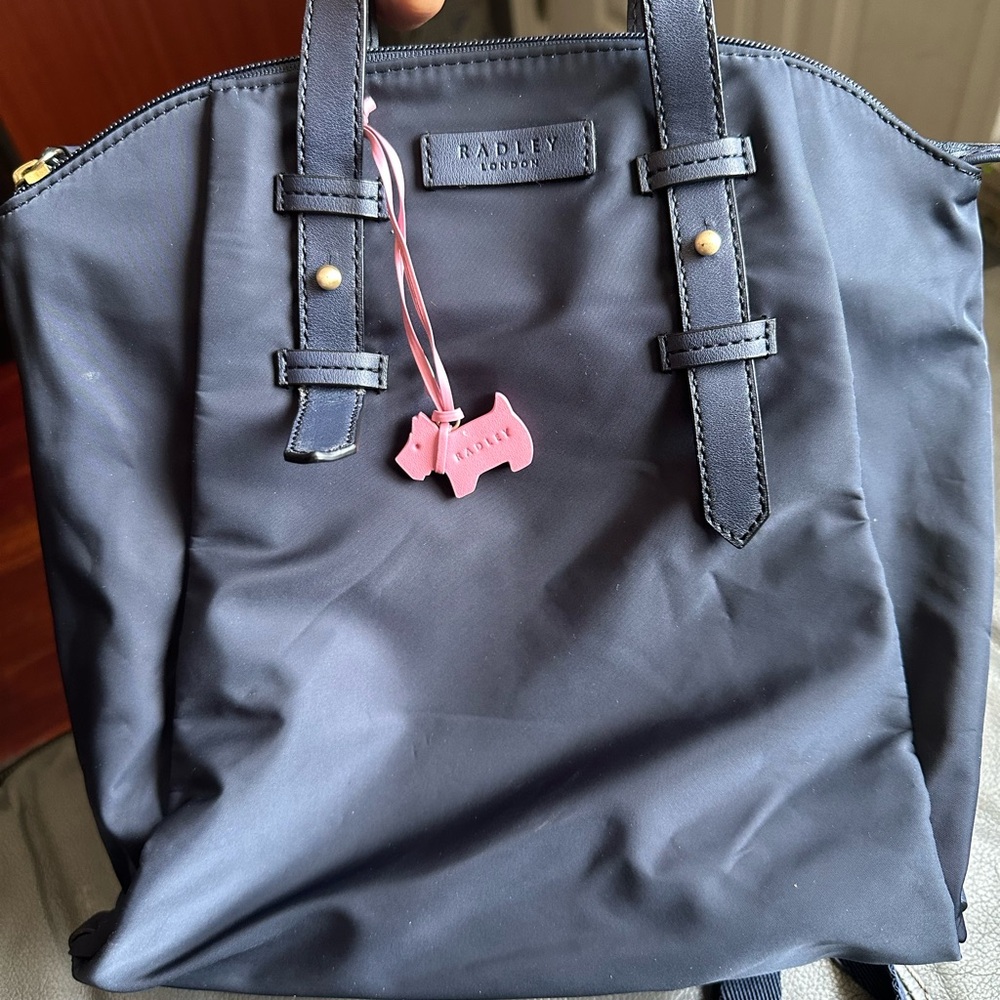 Radley London Black Backpack with Sleek Design